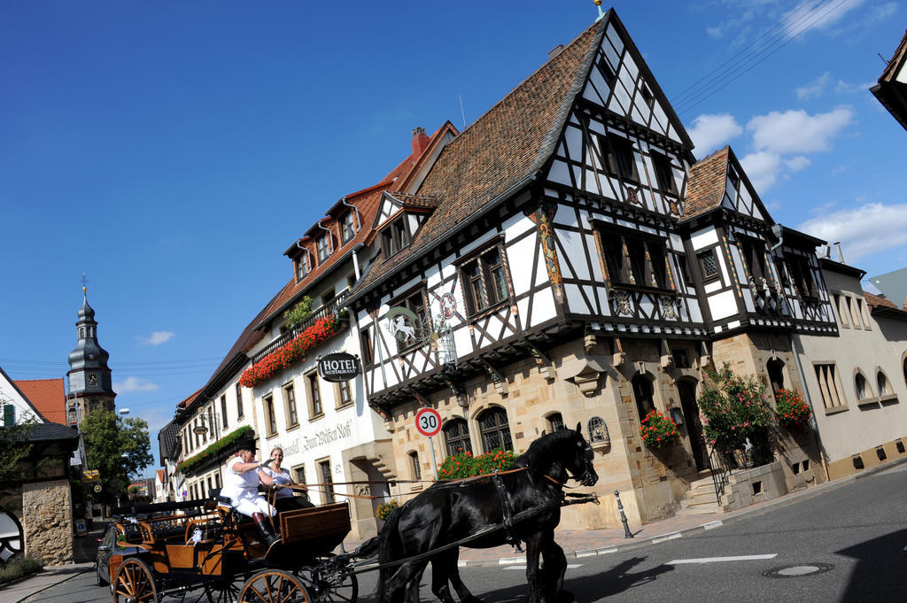 Weinkastell Zum Weissen Ross Hotel Kallstadt Luaran gambar